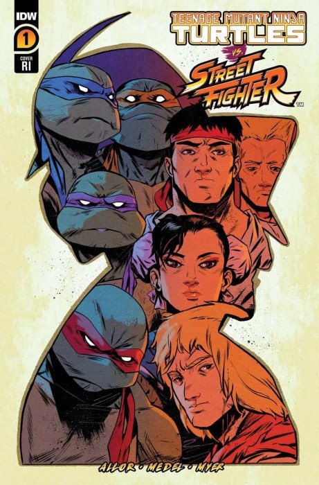 Teenage Mutant Ninja Turtles Vs. Street Fighter #1-RI-D