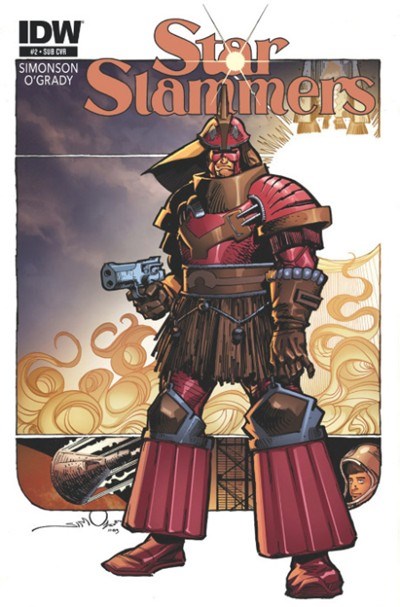 STAR SLAMMERS (REMASTERED) #2-SUB