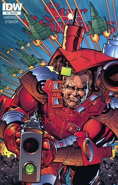 STAR SLAMMERS (REMASTERED) #4-SUB