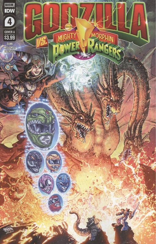GODZILLA VS. THE MIGHTY MORPHIN POWER RANGERS #4