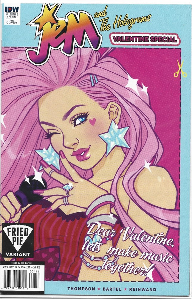 JEM AND THE HOLOGRAMS VALENTINE SPECIAL #1B
