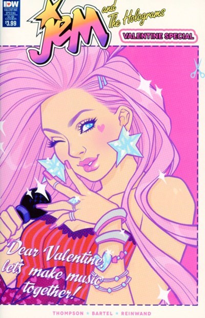JEM AND THE HOLOGRAMS VALENTINE SPECIAL #1-SUB