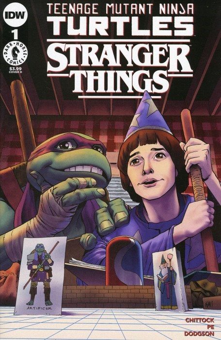 TEENAGE MUTANT NINJA TURTLES / STRANGER THINGS #1D