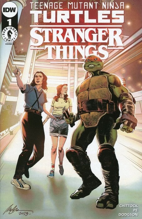 TEENAGE MUTANT NINJA TURTLES / STRANGER THINGS #1-RI-B