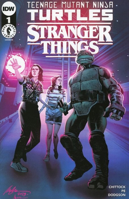 TEENAGE MUTANT NINJA TURTLES / STRANGER THINGS #1-RI-C