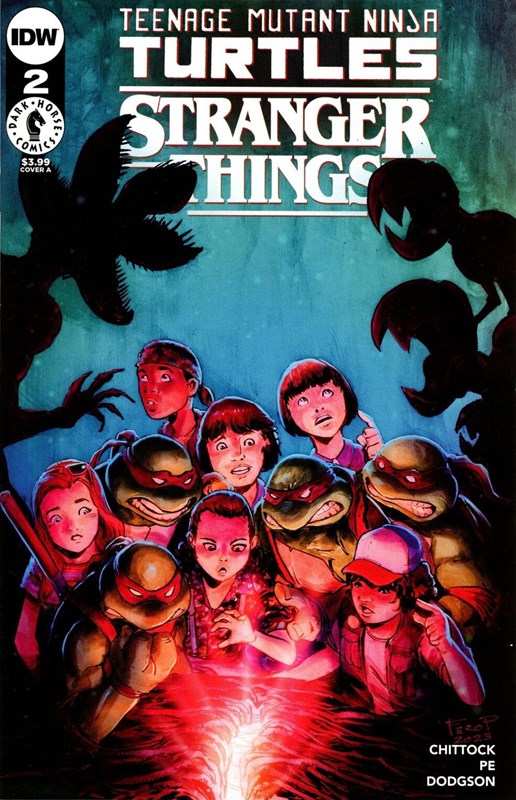 TEENAGE MUTANT NINJA TURTLES / STRANGER THINGS #2