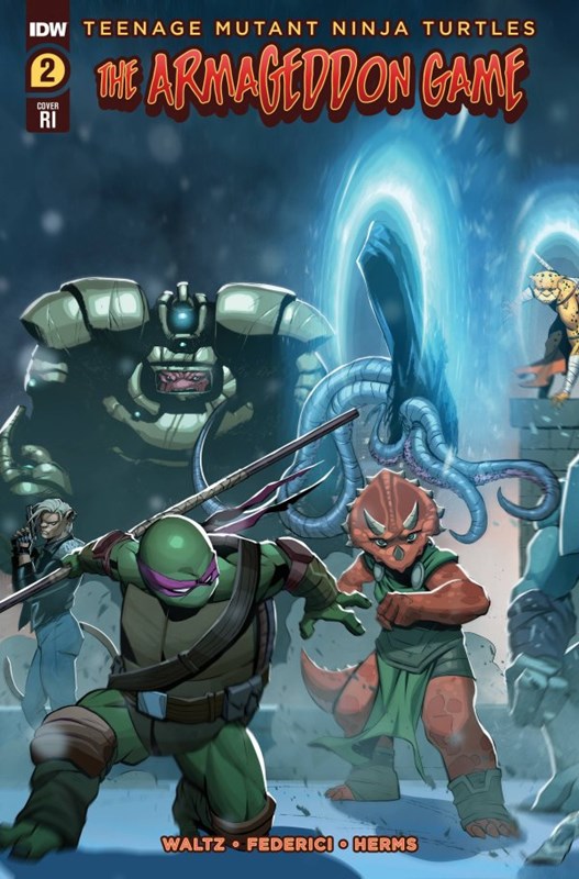 Teenage Mutant Ninja Turtles: The Armageddon Game #2-RI