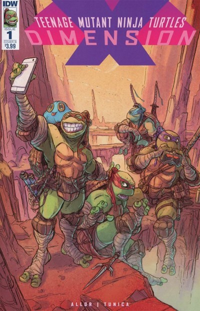 TEENAGE MUTANT NINJA TURTLES: DIMENSION X #1B
