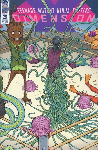 TEENAGE MUTANT NINJA TURTLES: DIMENSION X #3