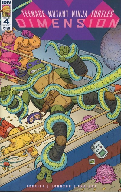 TEENAGE MUTANT NINJA TURTLES: DIMENSION X #4