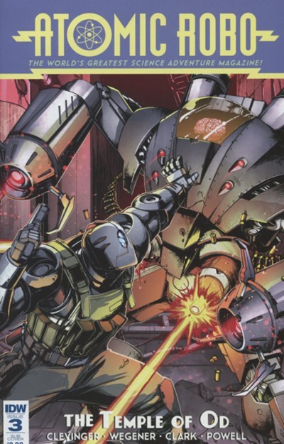 ATOMIC ROBO AND THE TEMPLE OF OD #3-SUB