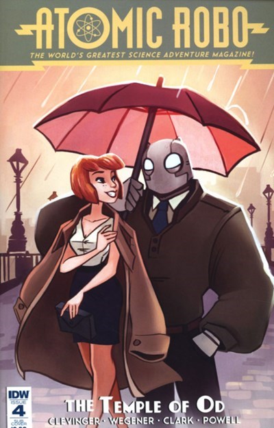 ATOMIC ROBO AND THE TEMPLE OF OD #4-SUB