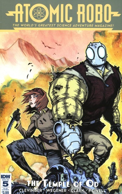 ATOMIC ROBO AND THE TEMPLE OF OD #5-SUB