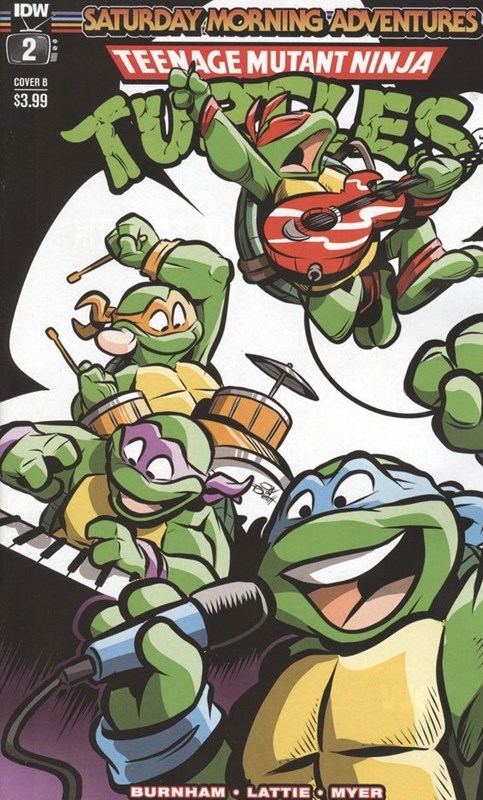TEENAGE MUTANT NINJA TURTLES: SATURDAY MORNING ADVENTURES #2B