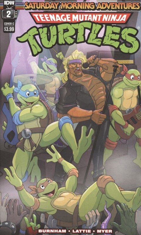 TEENAGE MUTANT NINJA TURTLES: SATURDAY MORNING ADVENTURES #2C