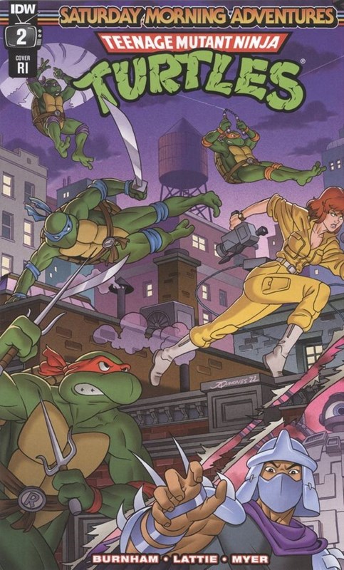 TEENAGE MUTANT NINJA TURTLES: SATURDAY MORNING ADVENTURES #2-RI