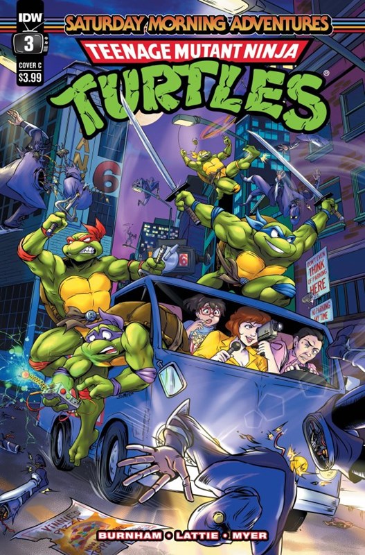 TEENAGE MUTANT NINJA TURTLES: SATURDAY MORNING ADVENTURES #3C