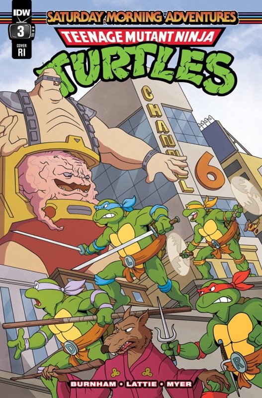 TEENAGE MUTANT NINJA TURTLES: SATURDAY MORNING ADVENTURES #3-RI