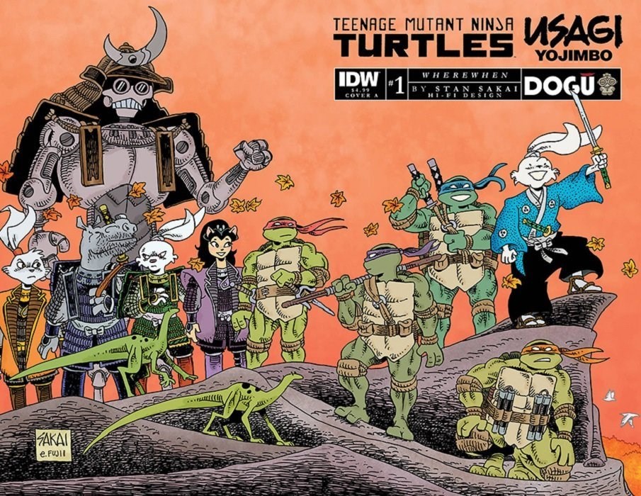 Teenage Mutant Ninja Turtles / Usagi Yojimbo: Wherewhen #1