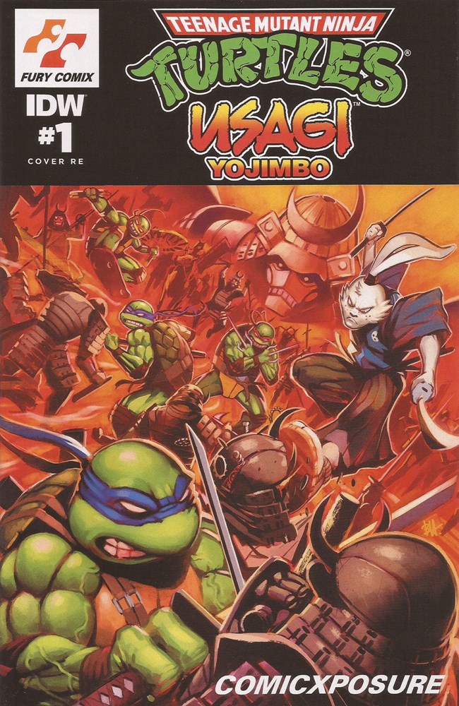 Teenage Mutant Ninja Turtles / Usagi Yojimbo: Wherewhen #1-AMCC-B