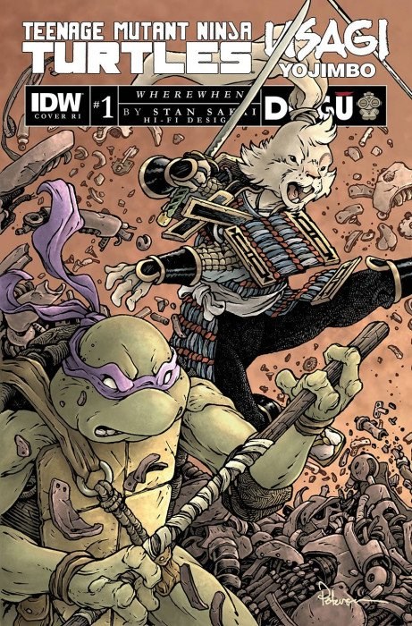 Teenage Mutant Ninja Turtles / Usagi Yojimbo: Wherewhen #1-RI-C