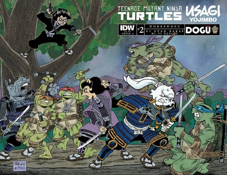 Teenage Mutant Ninja Turtles / Usagi Yojimbo: Wherewhen #2