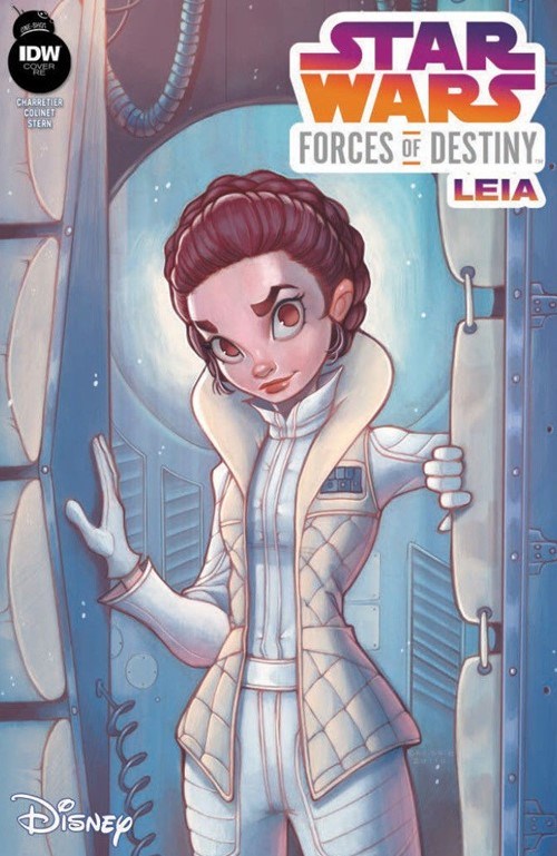 STAR WARS FORCES OF DESTINY -- PRINCESS LEIA #1-HALL