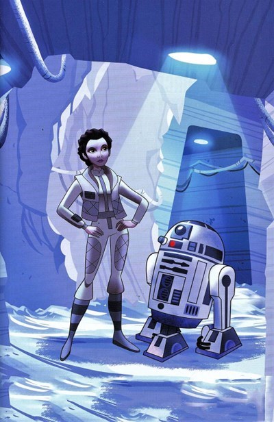STAR WARS FORCES OF DESTINY -- PRINCESS LEIA #1-RI