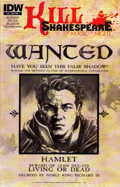 KILL SHAKESPEARE: THE MASK OF NIGHT #3-SUB