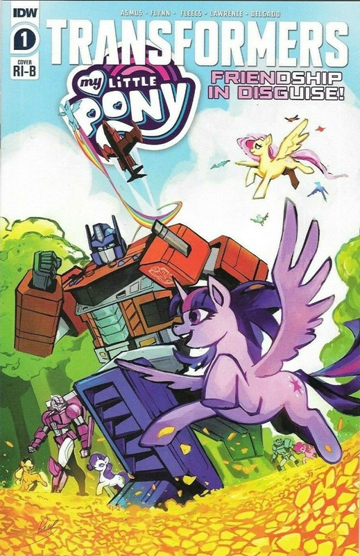 MY LITTLE PONY / TRANSFORMERS #1-RI-B