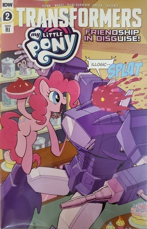MY LITTLE PONY / TRANSFORMERS #2-RI