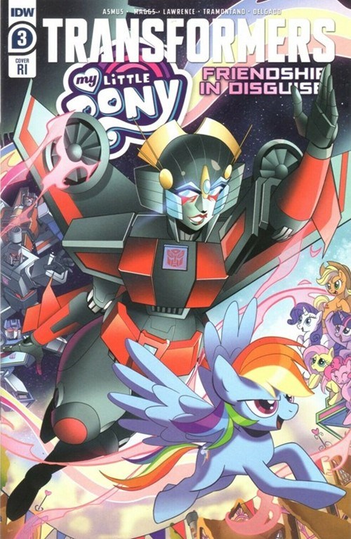 MY LITTLE PONY / TRANSFORMERS #3-RI