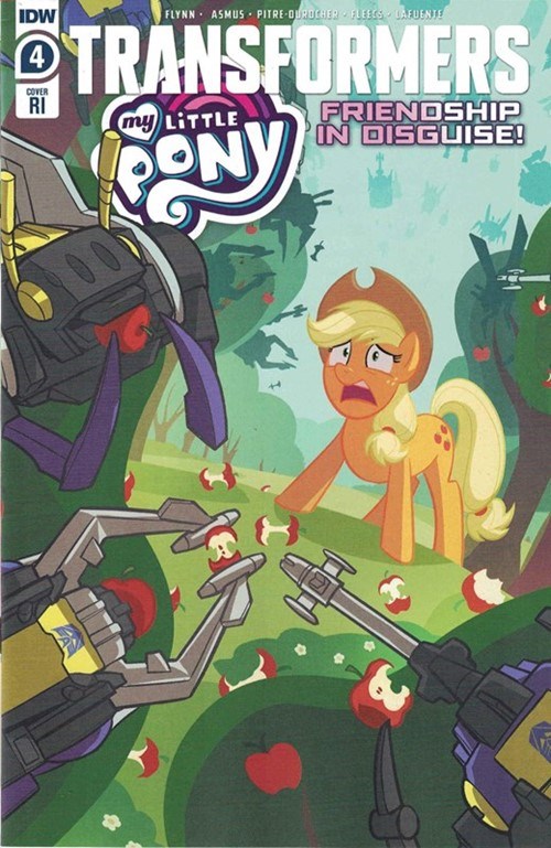 MY LITTLE PONY / TRANSFORMERS #4-RI