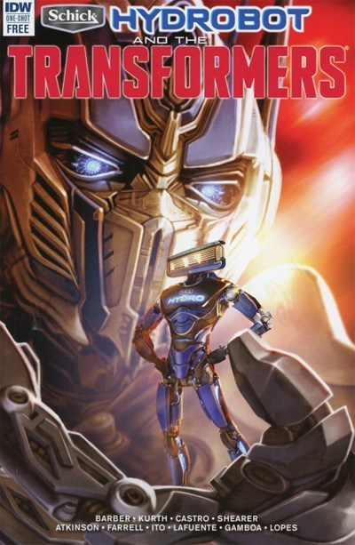 SCHICK HYDROBOT & THE TRANSFORMERS: A NEW FRIEND #1