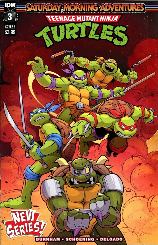 TEENAGE MUTANT NINJA TURTLES: SATURDAY MORNING ADVENTURES - CONTINUED #3