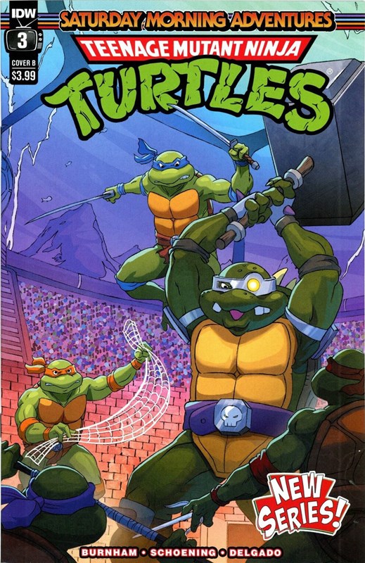 TEENAGE MUTANT NINJA TURTLES: SATURDAY MORNING ADVENTURES - CONTINUED #3B