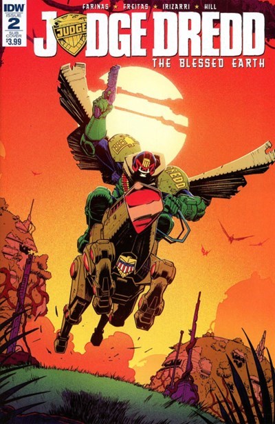 JUDGE DREDD: THE BLESSED EARTH #2-SUB
