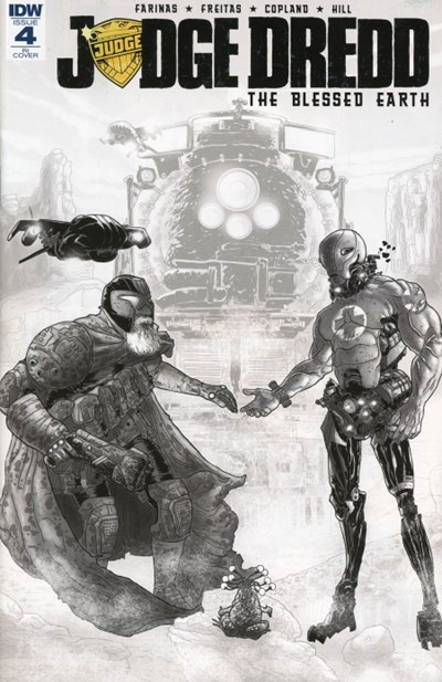 JUDGE DREDD: THE BLESSED EARTH #4-RI-B