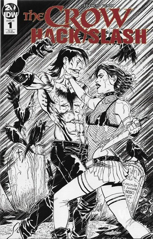 CROW: HACK/SLASH #1-RI-B