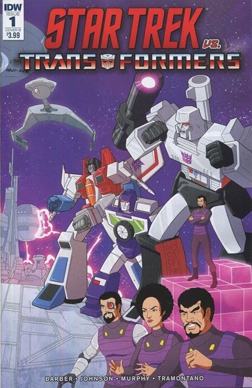 STAR TREK VS. TRANSFORMERS #1B