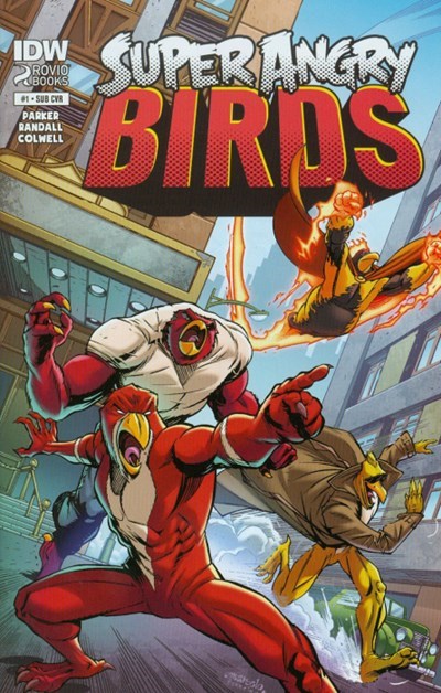 SUPER ANGRY BIRDS #1-SUB