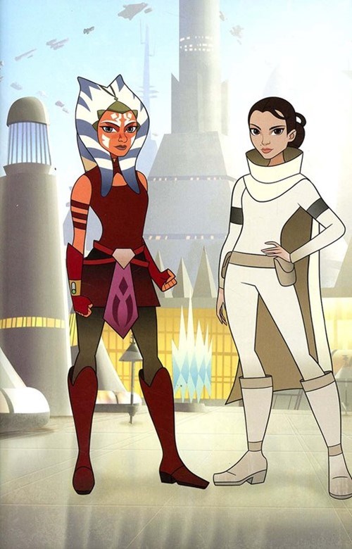 STAR WARS: FORCES OF DESTINY -- AHSOKA & PADME #1C