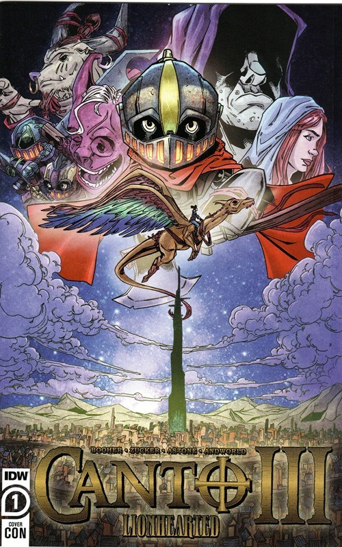 CANTO III: LIONHEARTED #1-SDCC