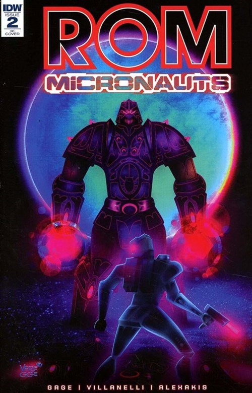 ROM & THE MICRONAUTS #2-RI-B