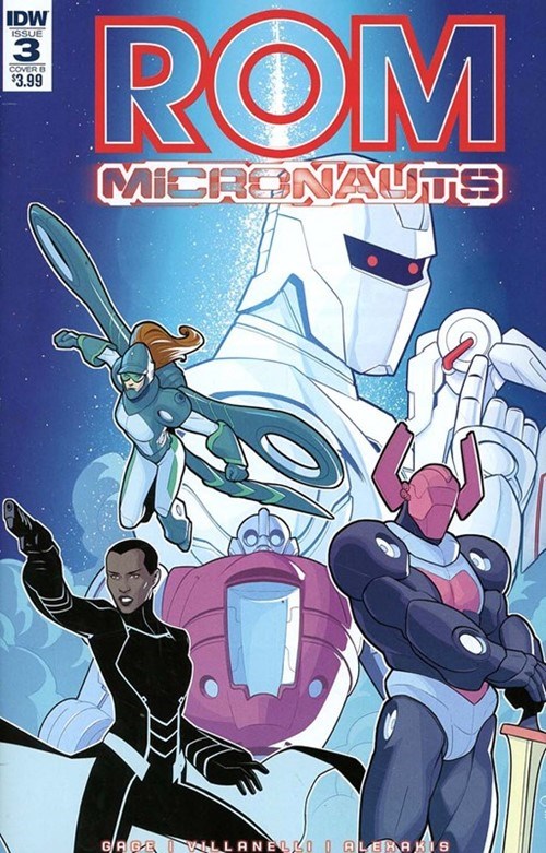 ROM & THE MICRONAUTS #3B