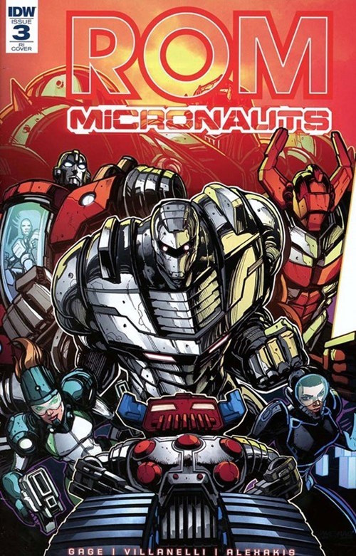 ROM & THE MICRONAUTS #3-RI-B