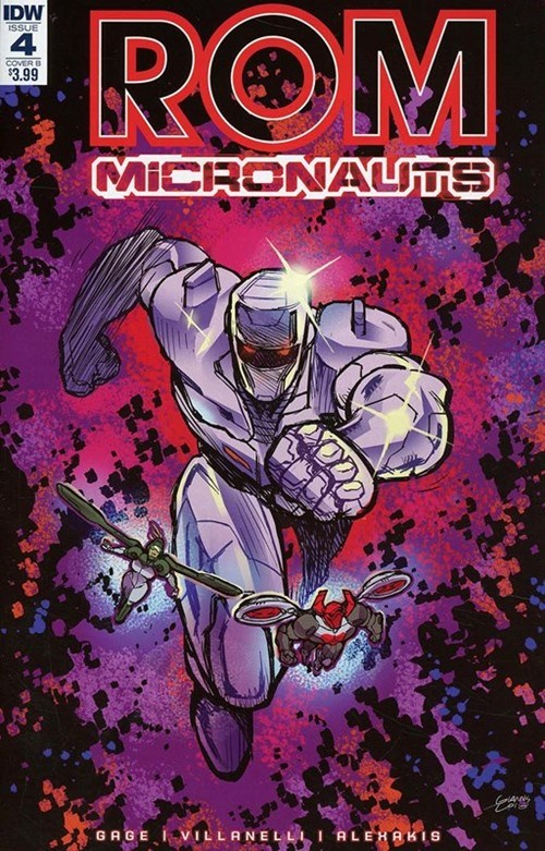 ROM & THE MICRONAUTS #4B