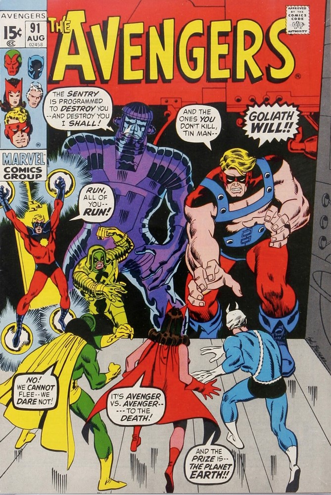 AVENGERS #91