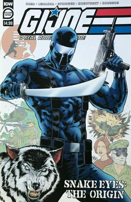 G.I. JOE: A REAL AMERICAN HERO: SNAKE EYES: THE ORIGIN #1