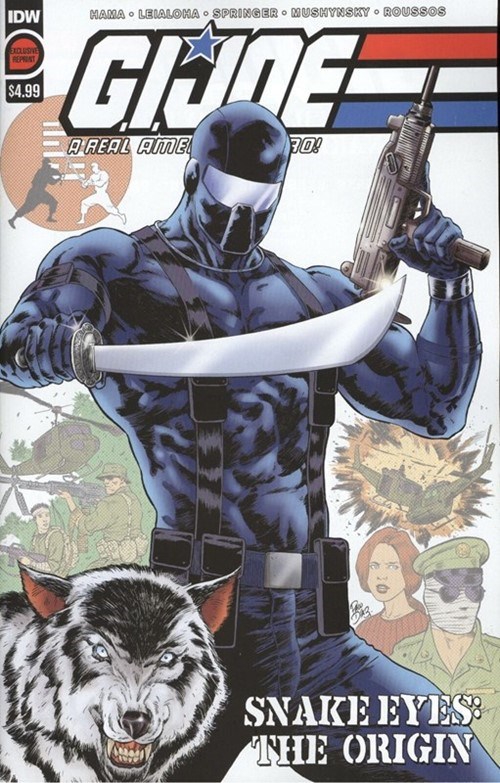 G.I. JOE: A REAL AMERICAN HERO: SNAKE EYES: THE ORIGIN #1-2nd